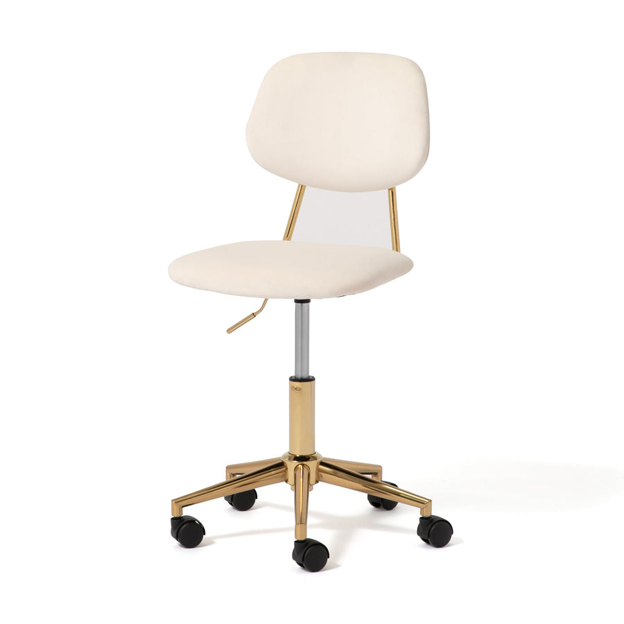 Poire Desk Chair White