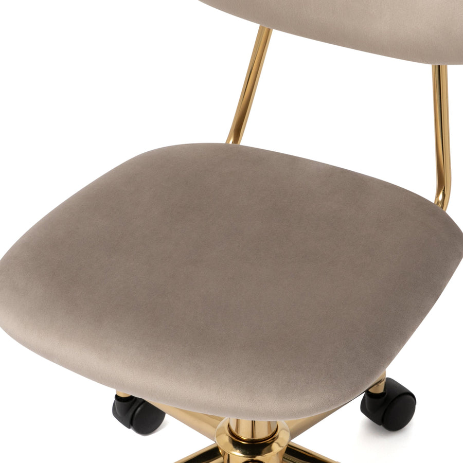 Poire Desk Chair Greige