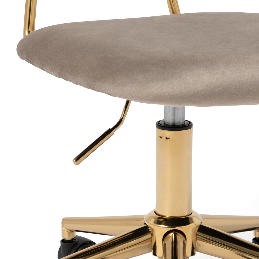 Poire Desk Chair Greige