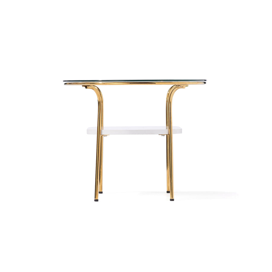 Legato Coffee Table S Gold x Marble (W750)