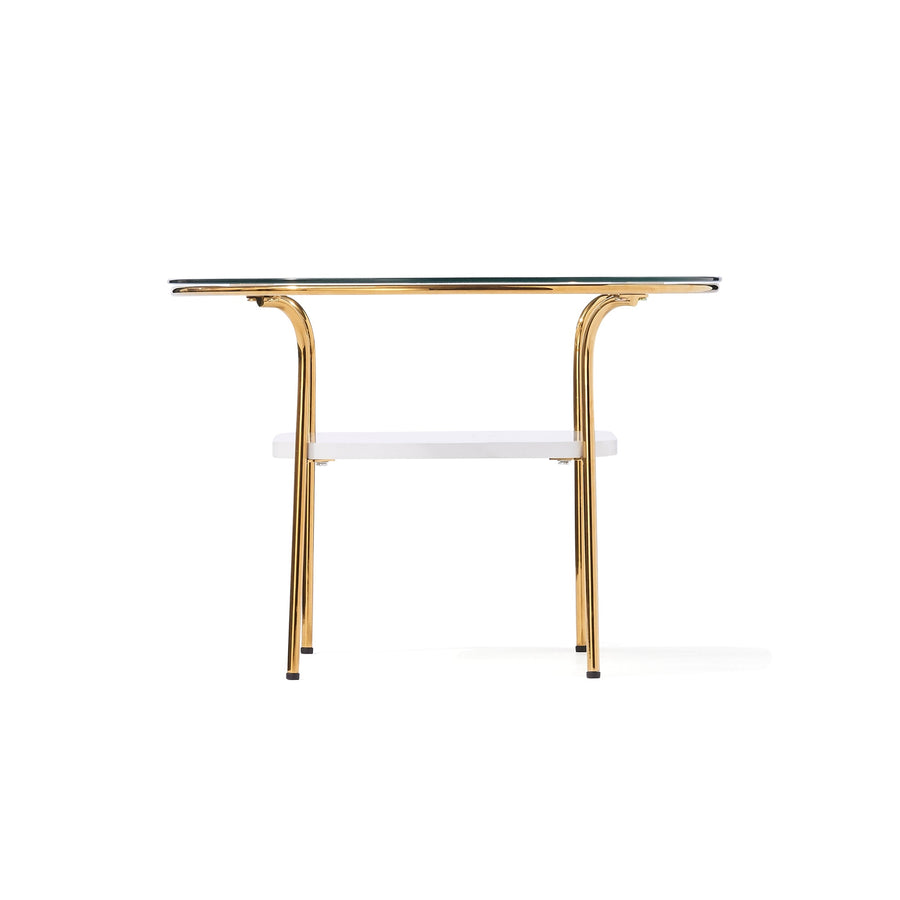 Legato Coffee Table L Gold x Marble (W950)