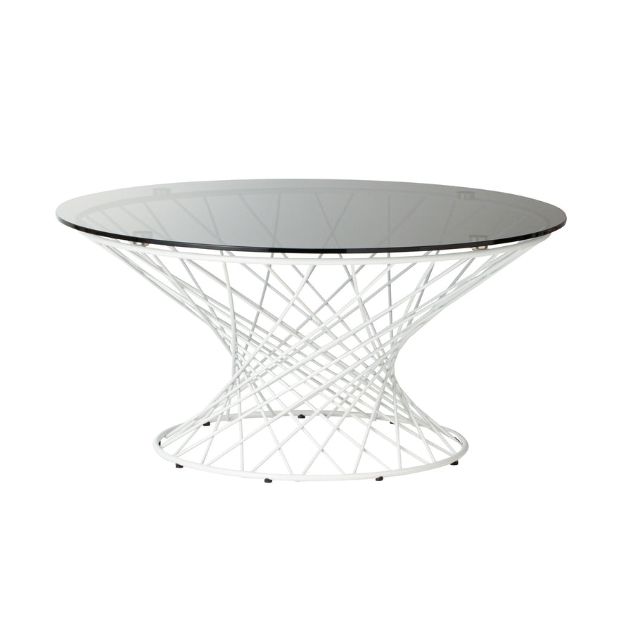 Marlia coffee table black x white (φ800)