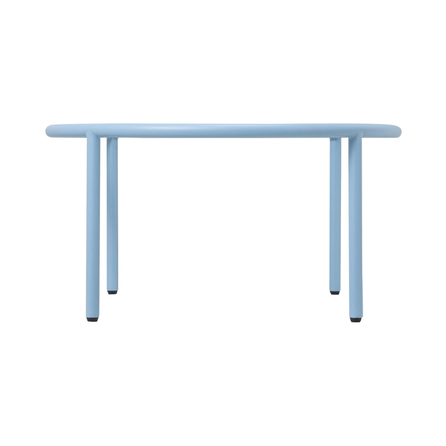 セボ コーヒーテーブル ラウンド ライトブルー（W700）