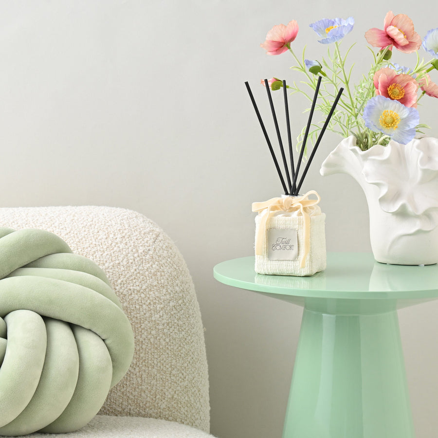 ラミナ サイドテーブル ミント（W360）