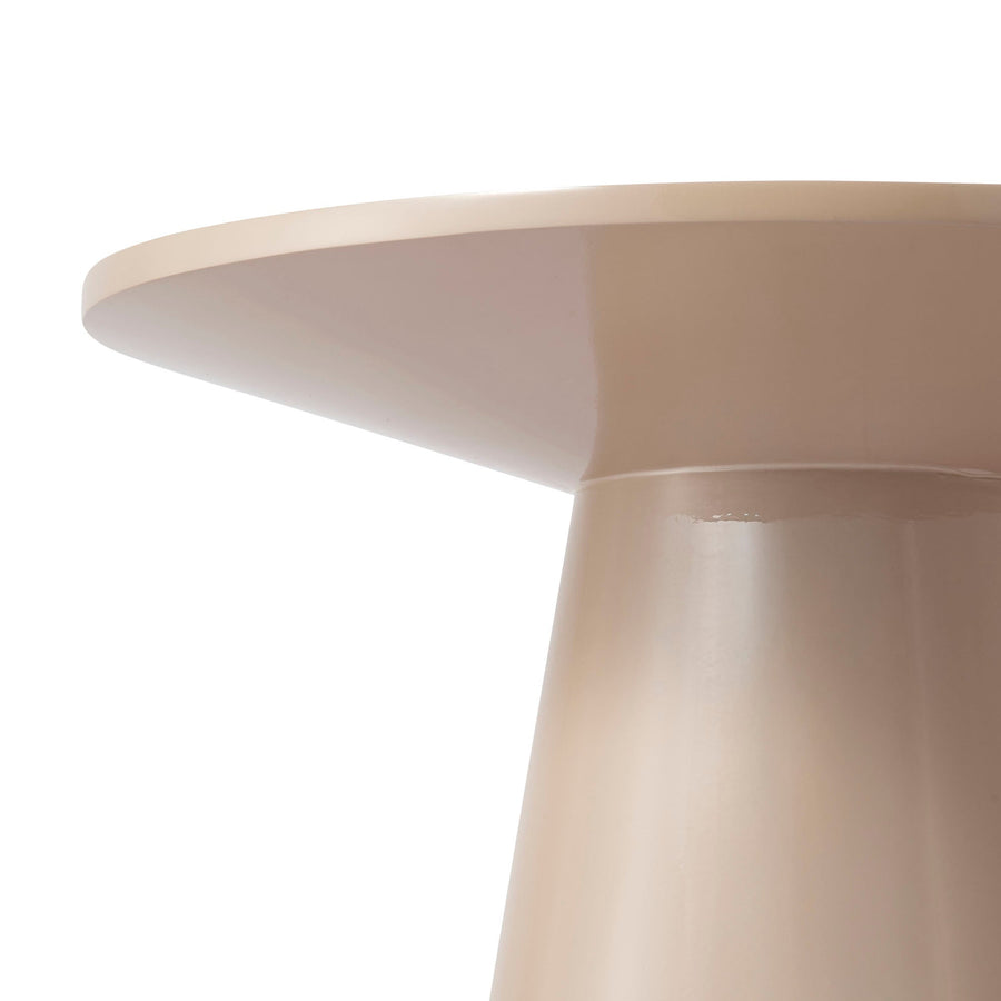 ラミナ サイドテーブル ベージュ（W360）