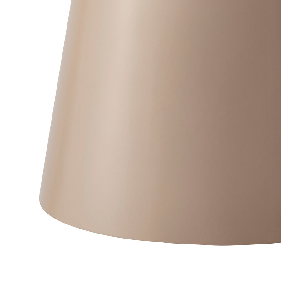 ラミナ サイドテーブル ベージュ（W360）