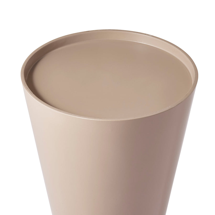 ラミナ サイドテーブル ベージュ（W360）