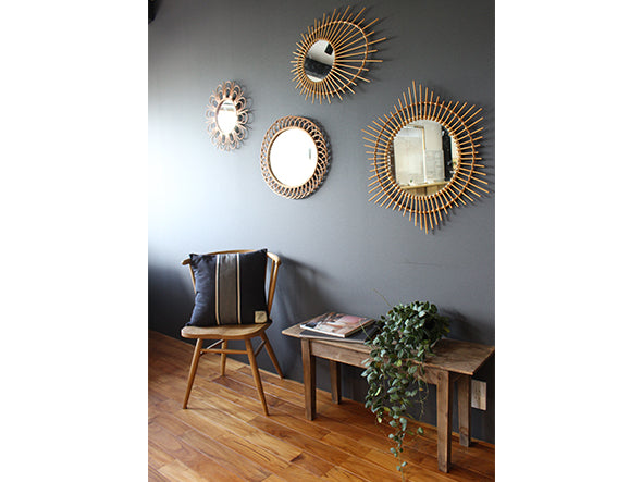 rotta rattan mirror soleil