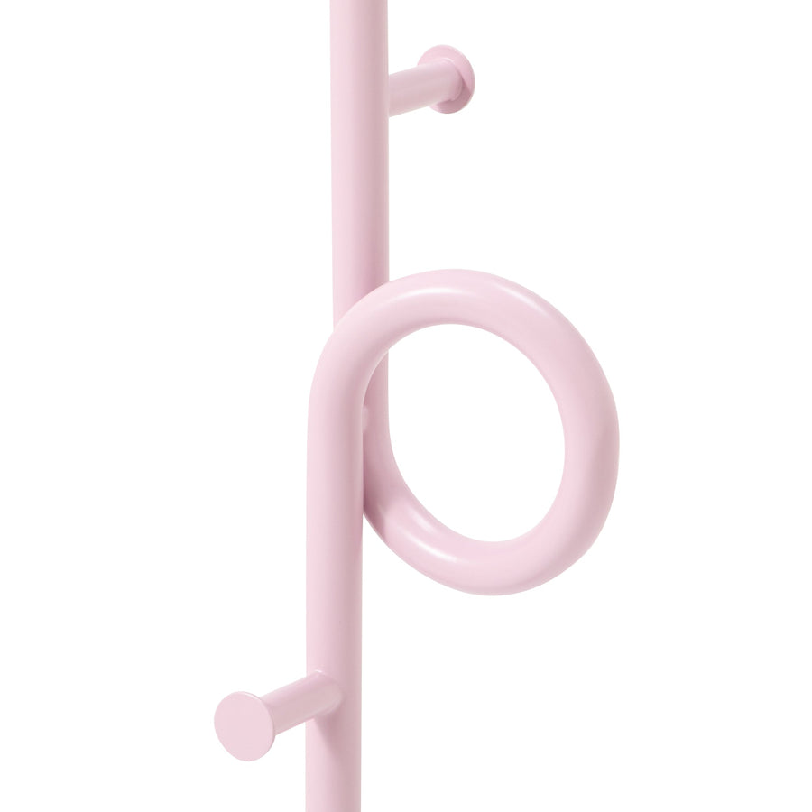 ノット コートハンガー ピンク