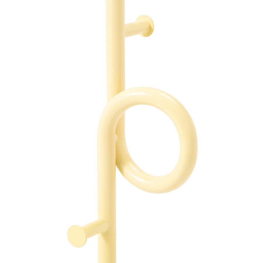 ノット コートハンガー イエロー