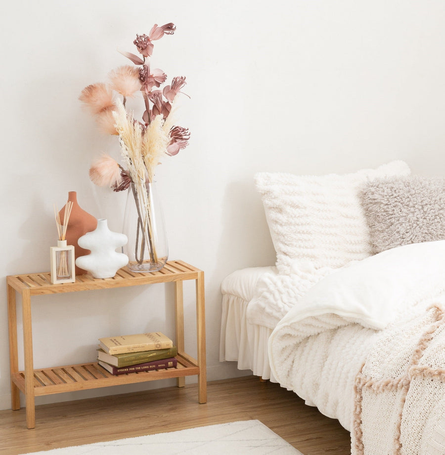 ミン シェルフ ワイド SS ナチュラル（W650xH490）