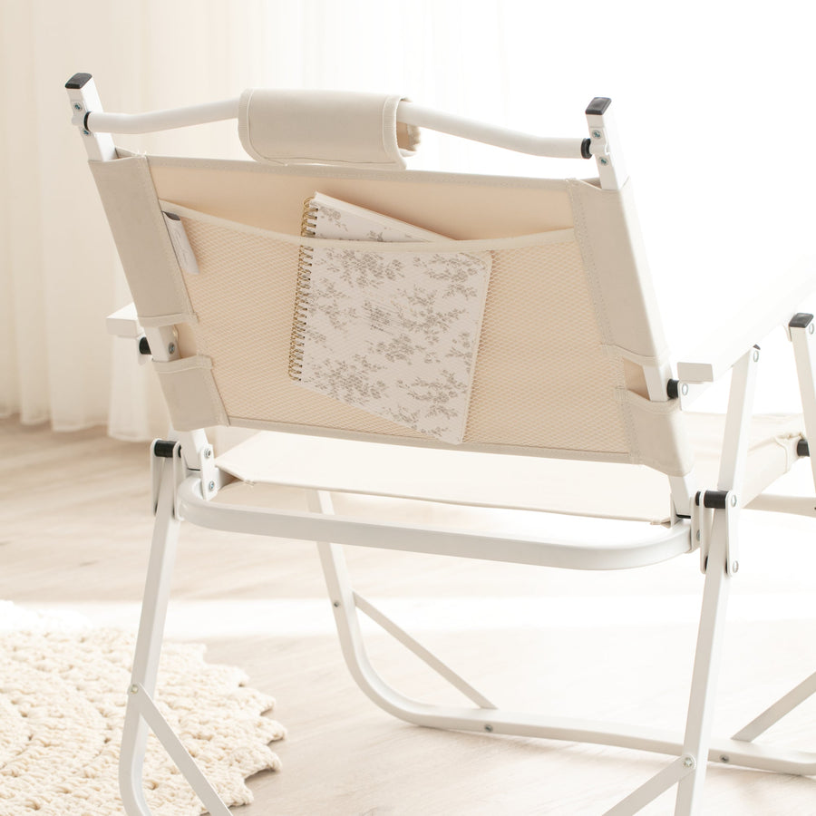 Inout folding chair, grey