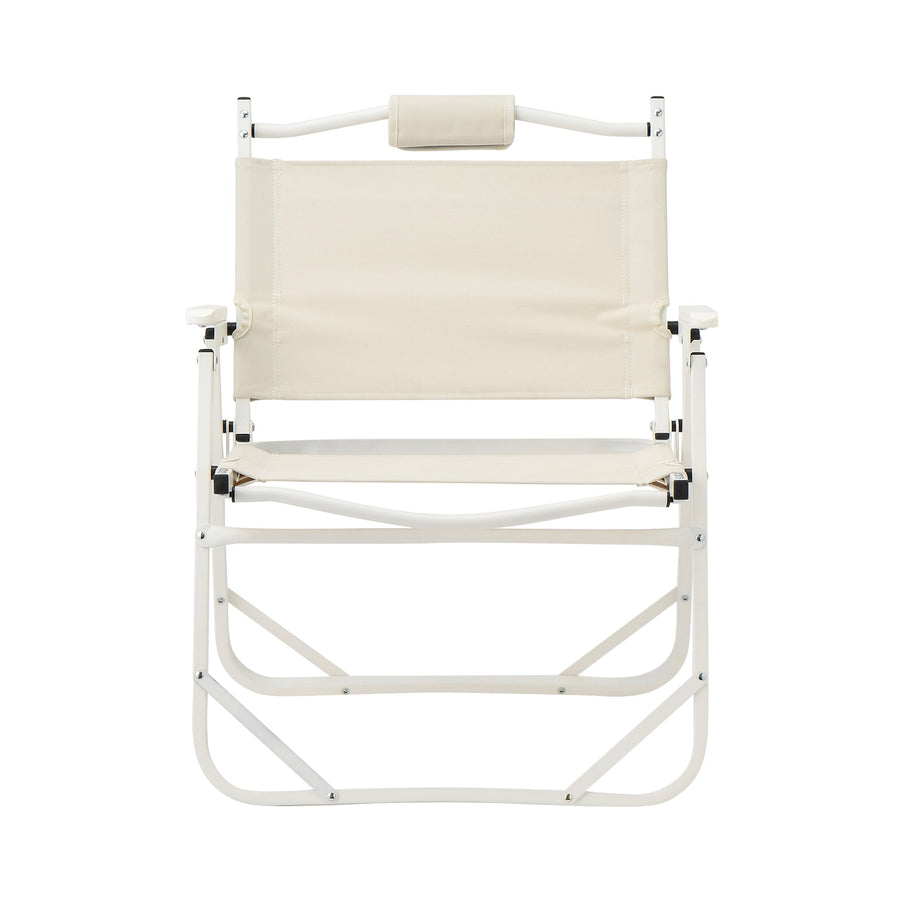 Inout folding chair, ivory