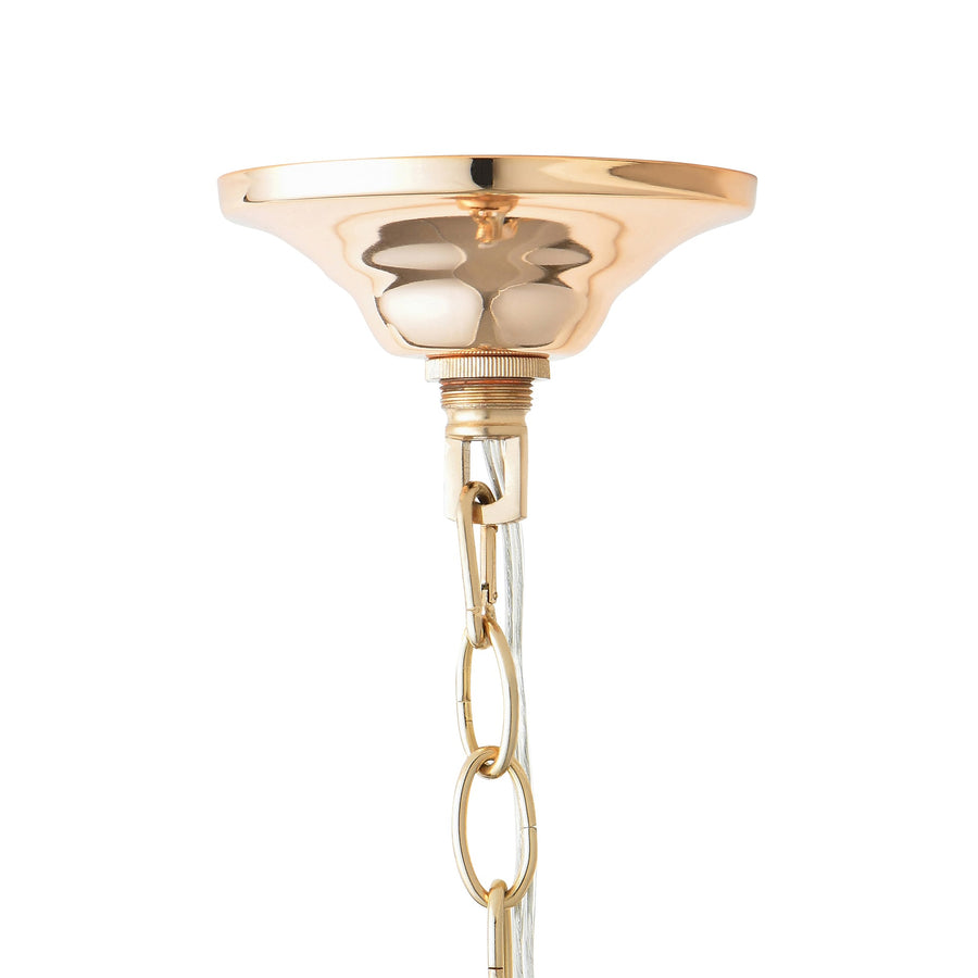 Antoin Chandelier 3 Lights Gold