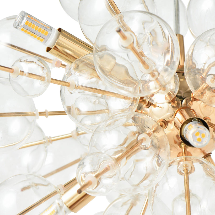 バロン シャンデリア2 6灯 ゴールド