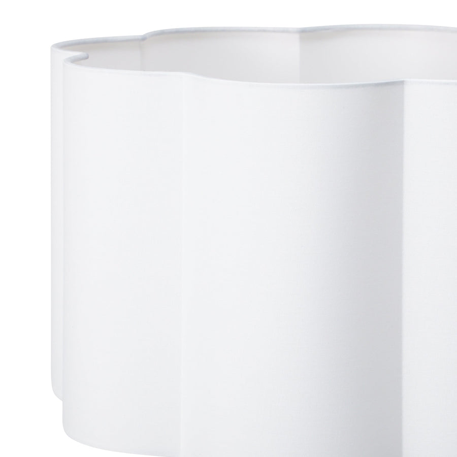 スカラップ ペンダントランプ ホワイト