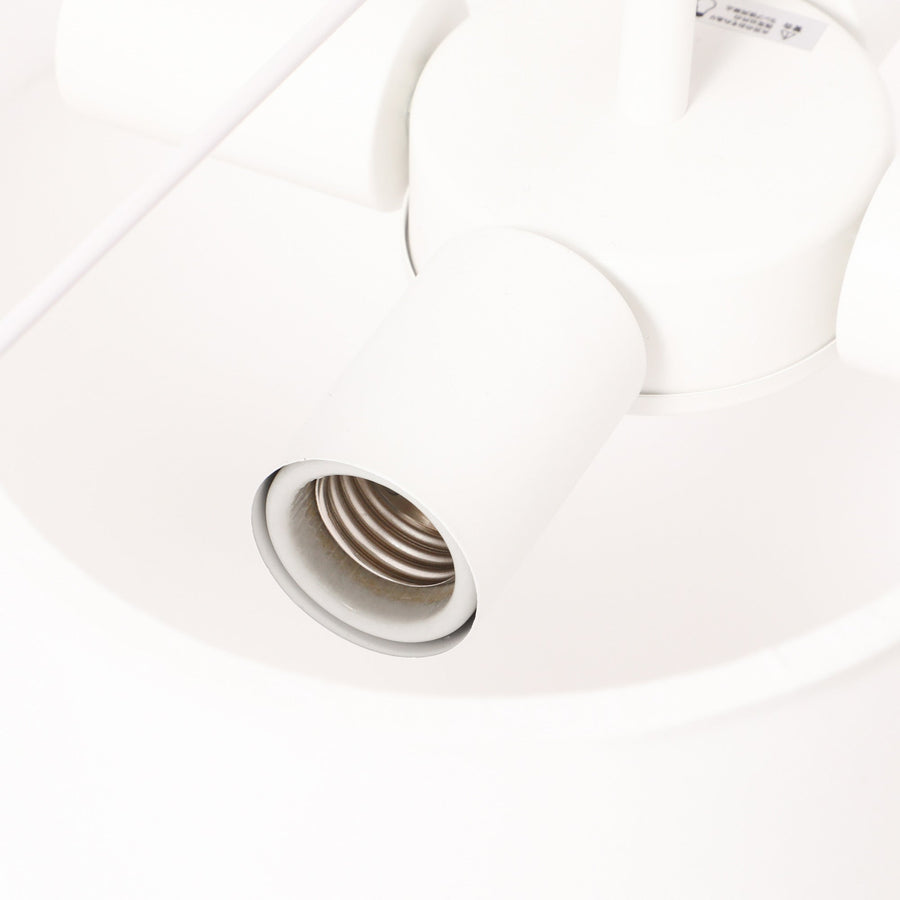 スカラップ ペンダントランプ ホワイト