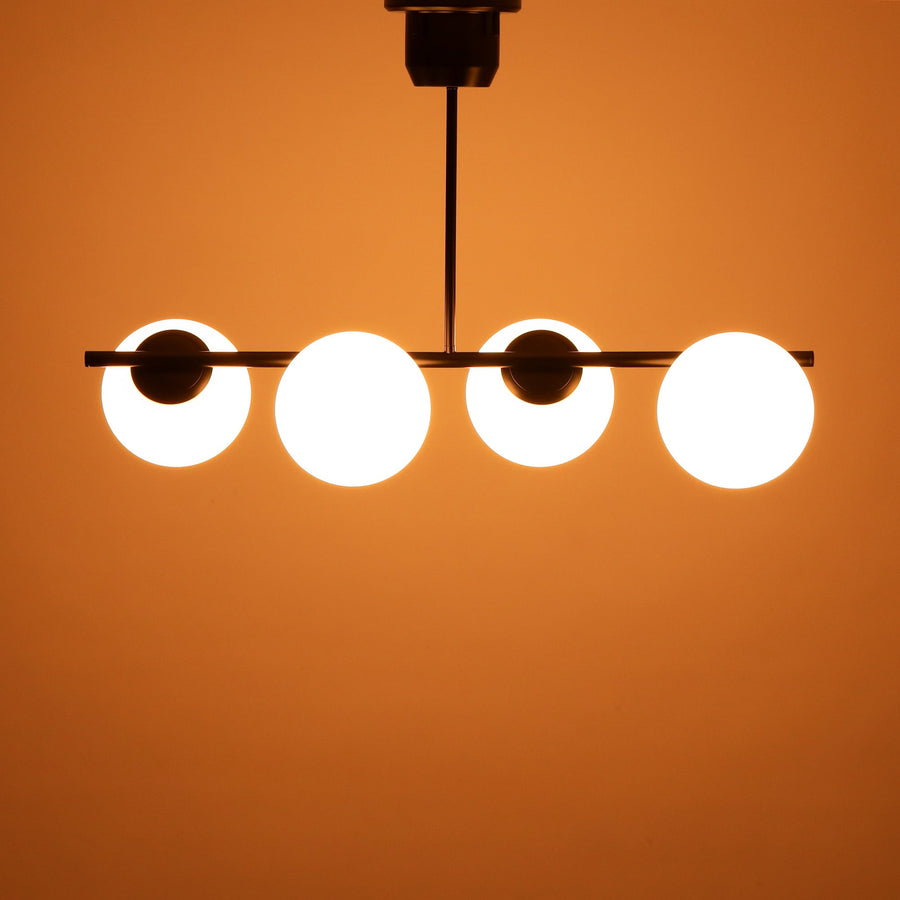 クアッドシーリングランプ ブラック