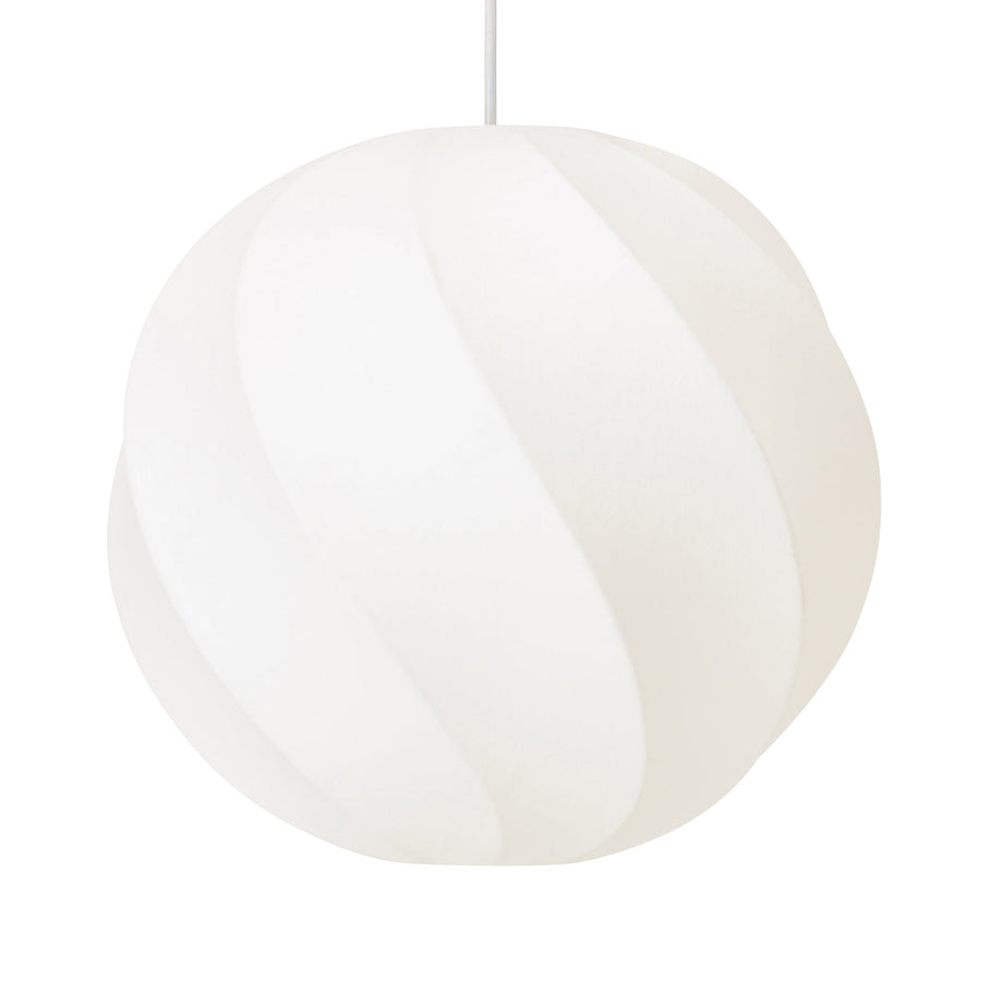 ツイストオーブペンダントランプ ホワイト