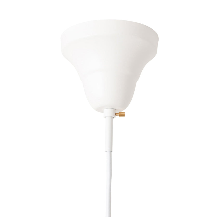 ツイストオーブペンダントランプ ホワイト