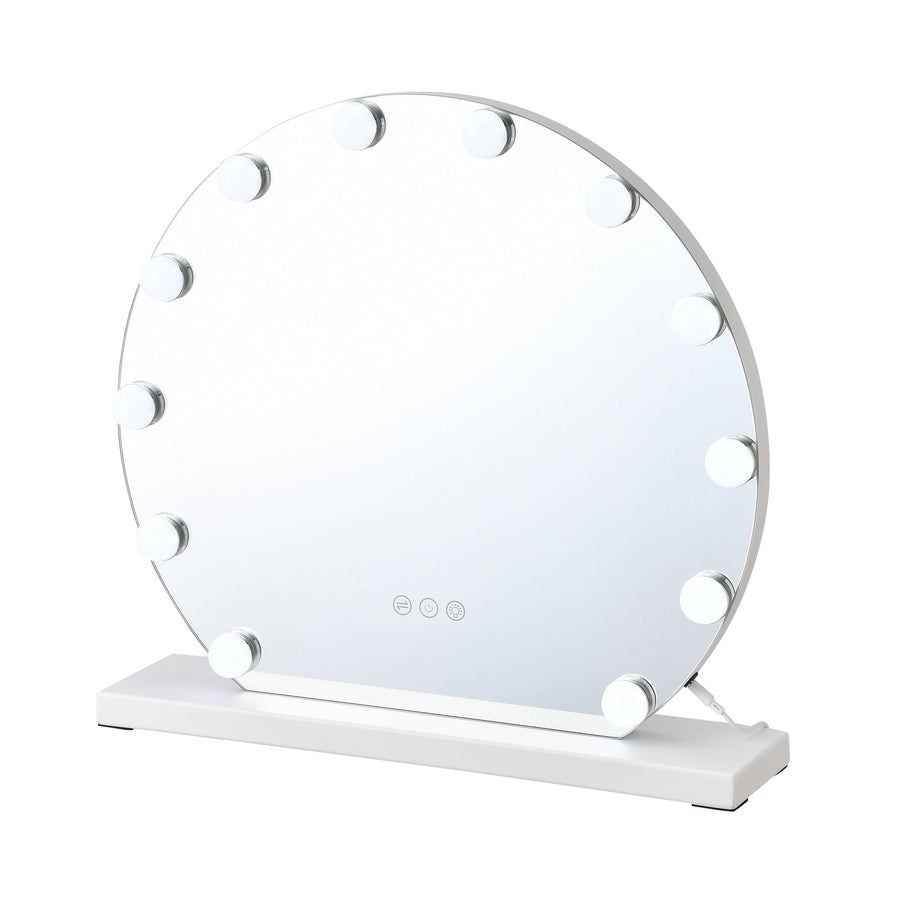 Frameless Hollywood Mirror Round