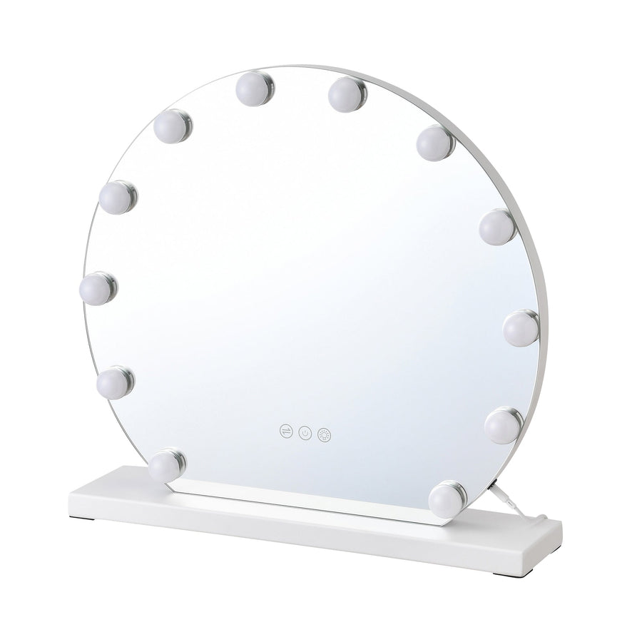 Frameless Hollywood Mirror Round