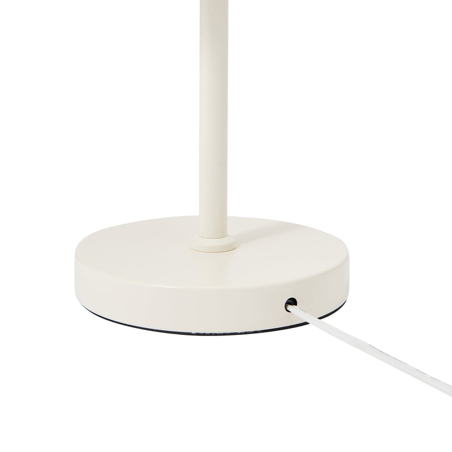 スカラップ テーブルランプ ベージュ