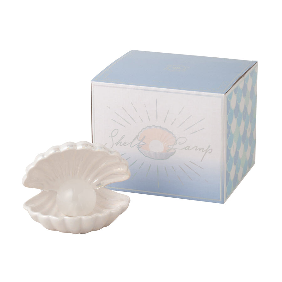 Shell Lamp White