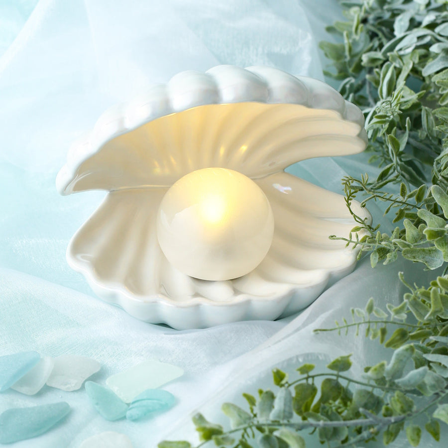 Shell Lamp White