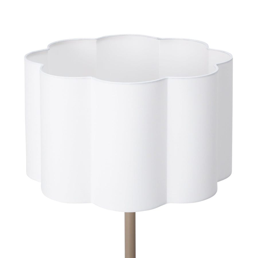 スカラップ フロアランプ ホワイト