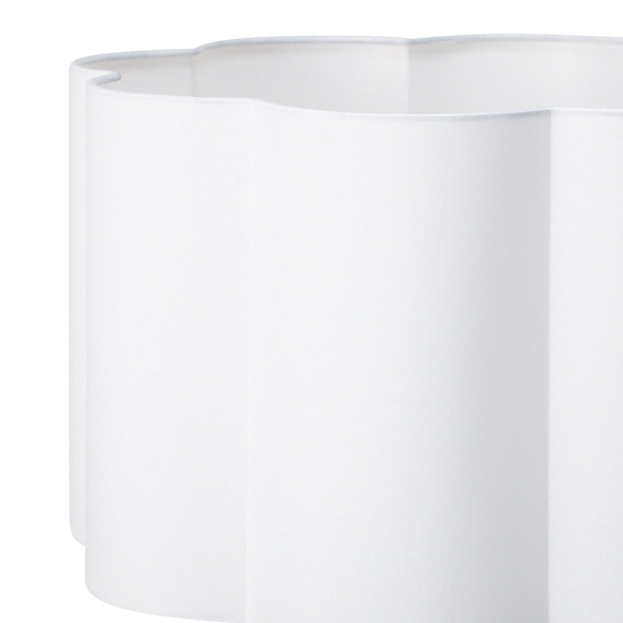 スカラップ フロアランプ ホワイト