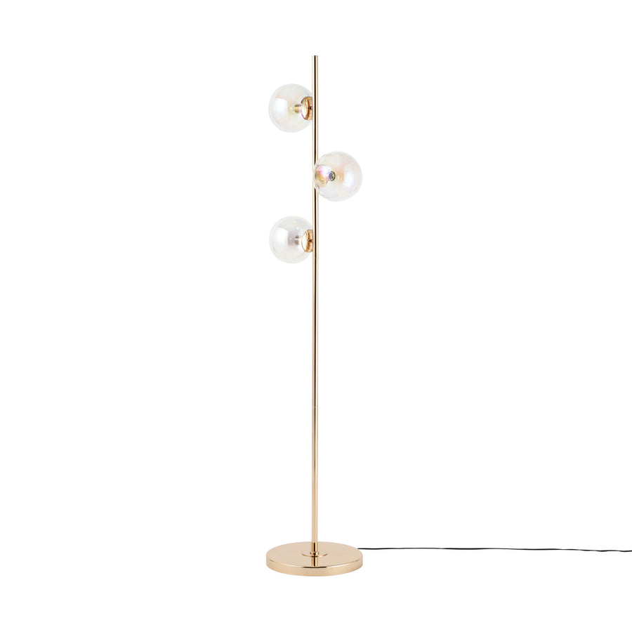 アッシュフォードフロアランプ ゴールド