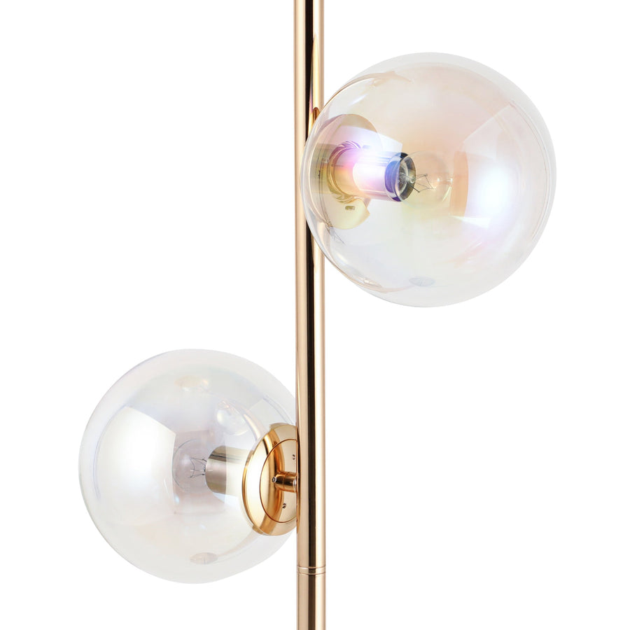 アッシュフォードフロアランプ ゴールド