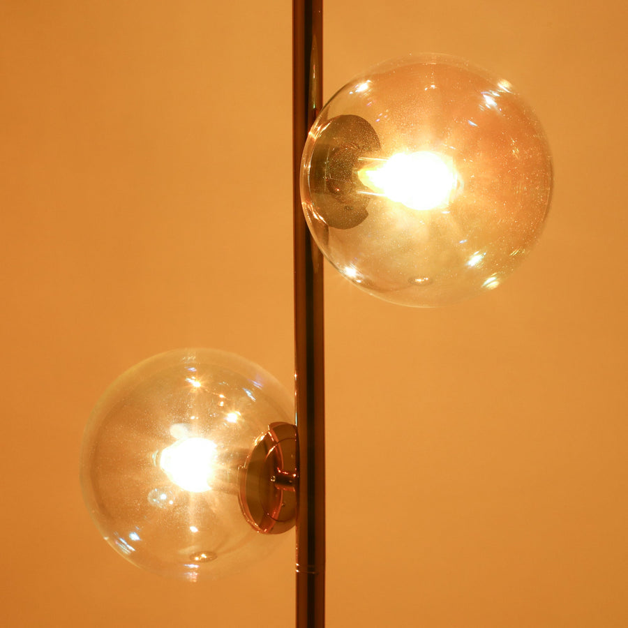 アッシュフォードフロアランプ ゴールド