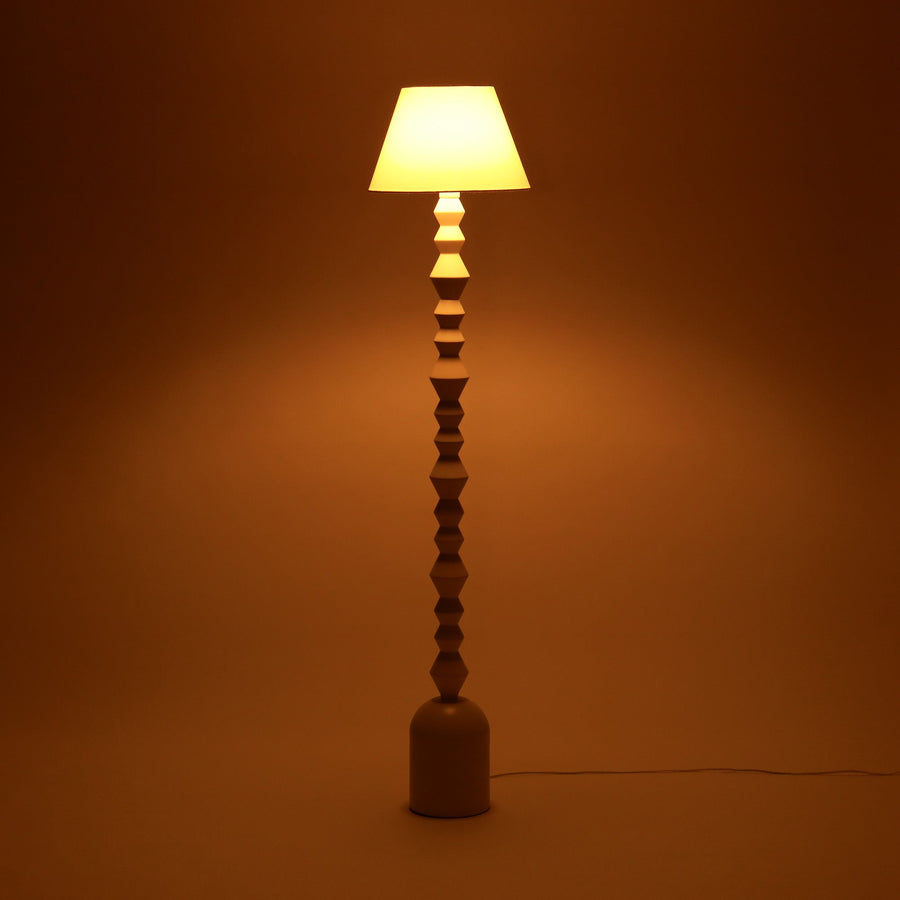 オブジェフロアランプ ホワイト