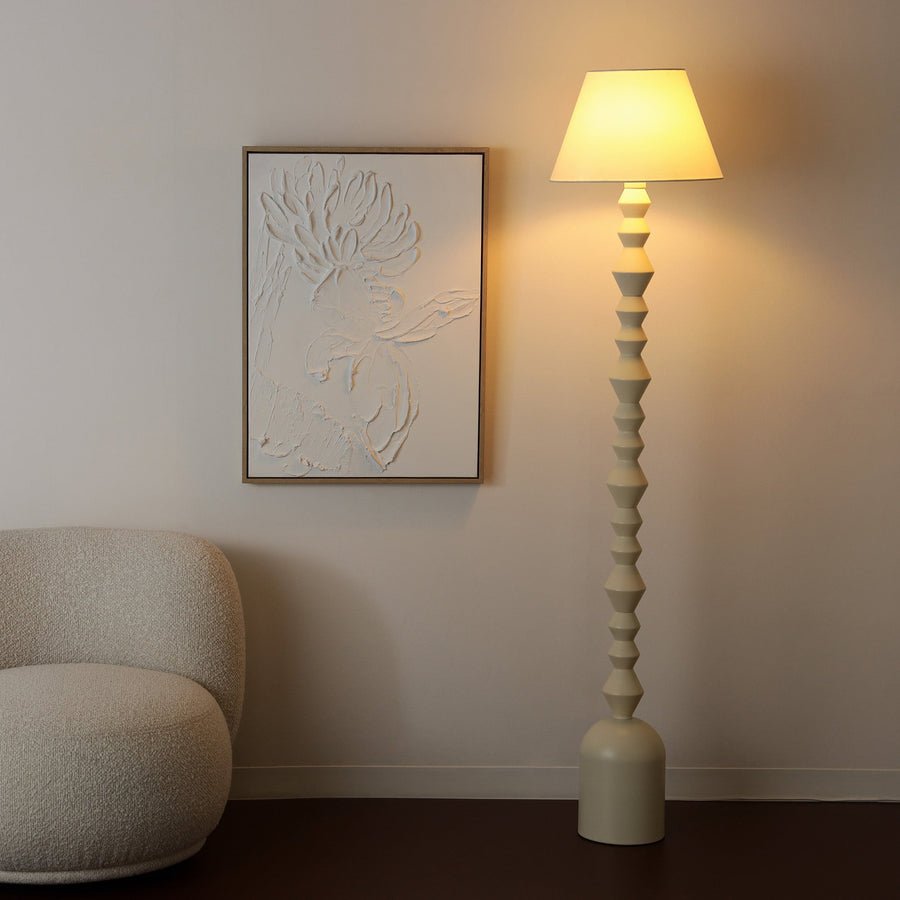 オブジェフロアランプ ホワイト