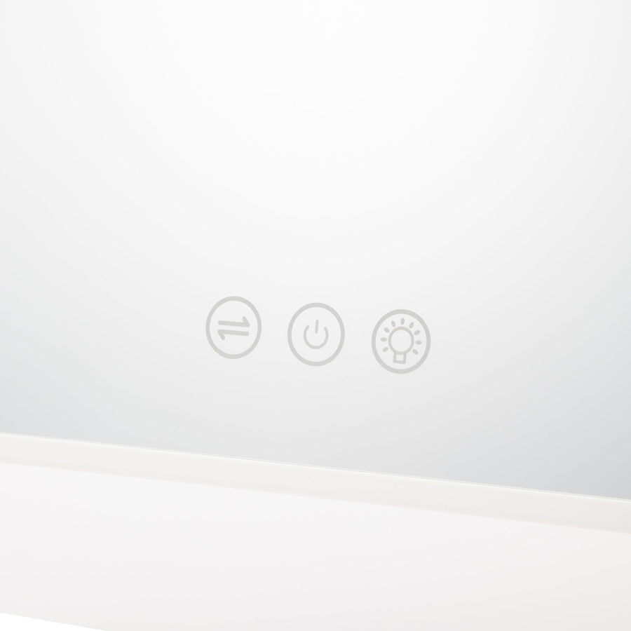 フッツェ ハリウッドミラー スクエア 3 ホワイト