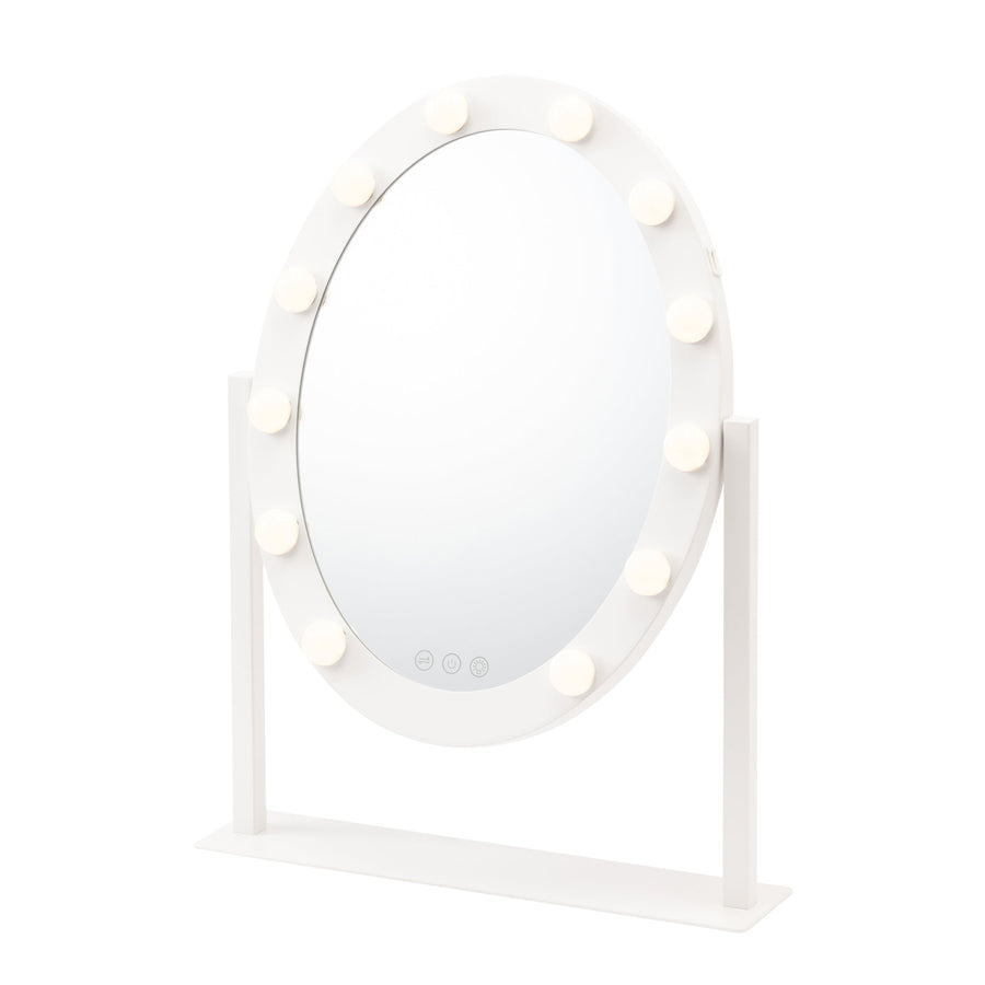 フッツェ ハリウッドミラー ラウンド 3 ホワイト