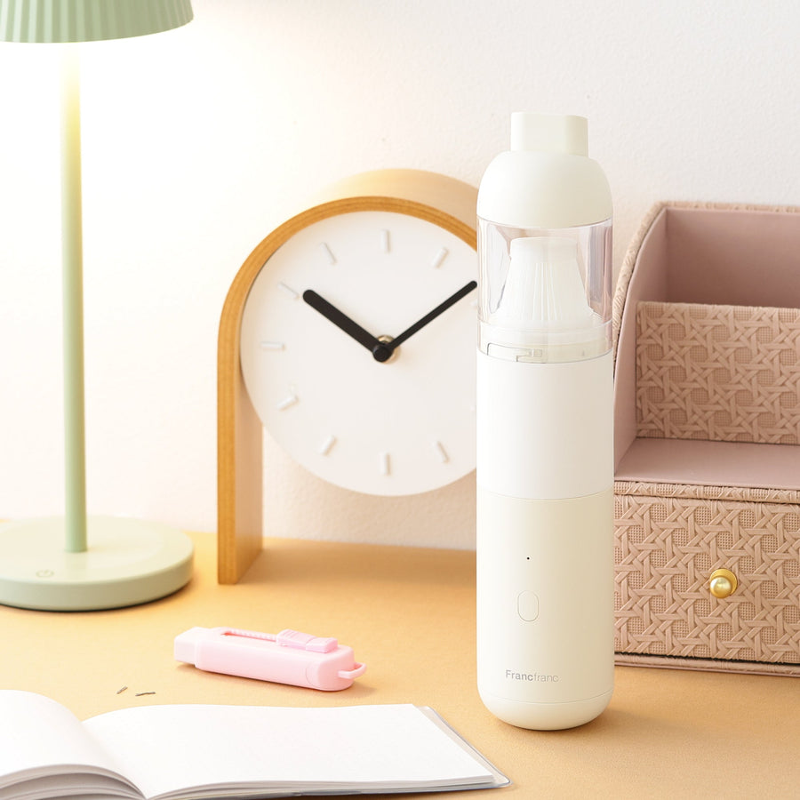 ハンディクリーナー&エアダスター アイボリー