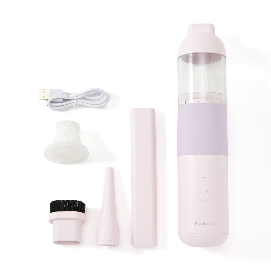 ハンディクリーナー&エアダスター ピンク