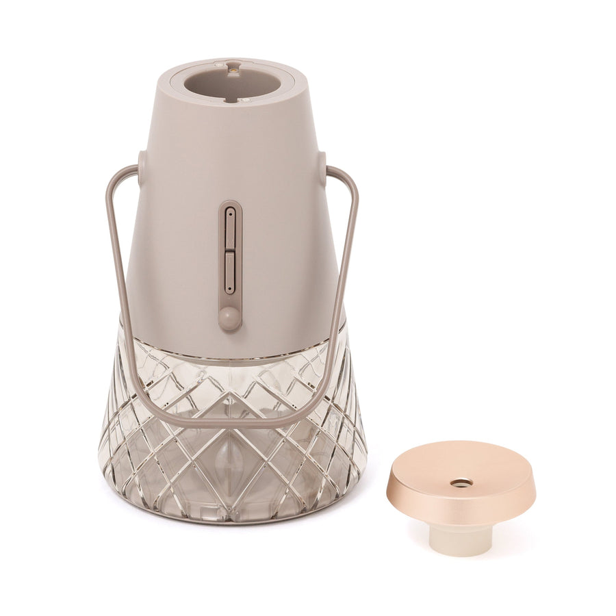 アロマランプディフューザー グレー