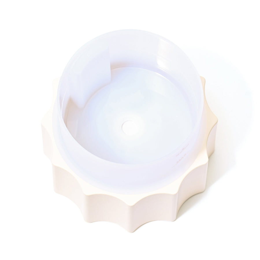 ノーヴェ 超音波式加湿器 ホワイト