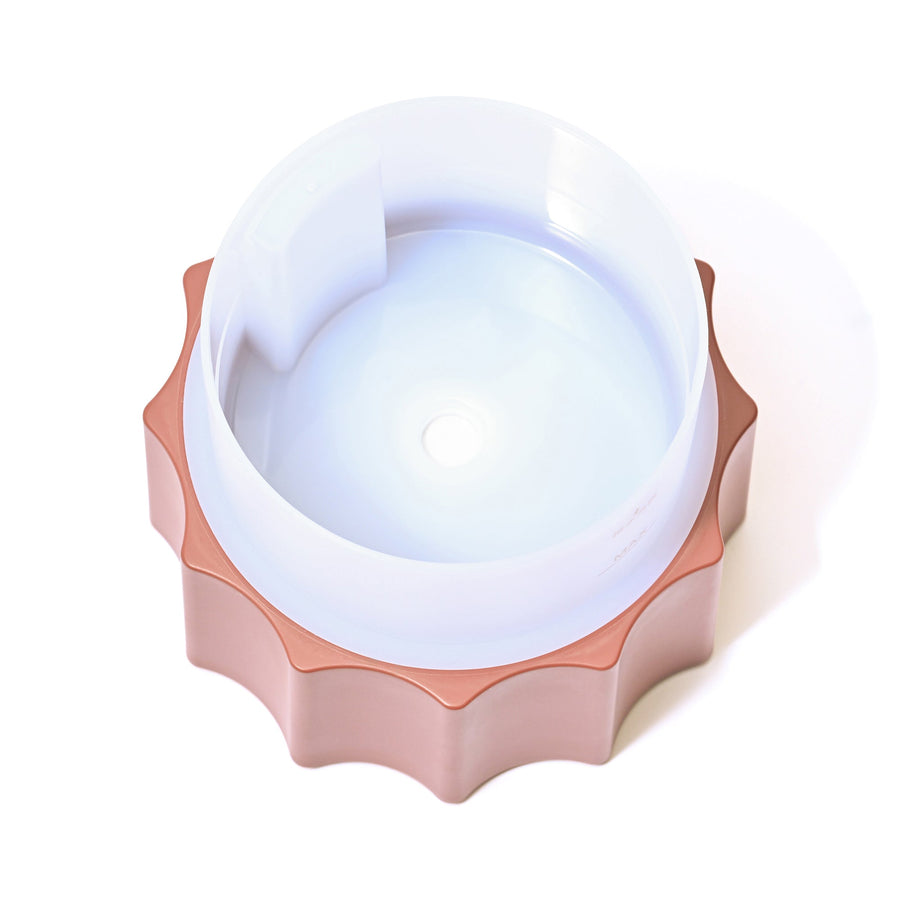 ノーヴェ 超音波式加湿器 ブラウン