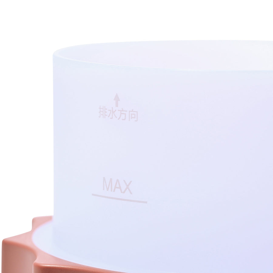 ノーヴェ 超音波式加湿器 ブラウン