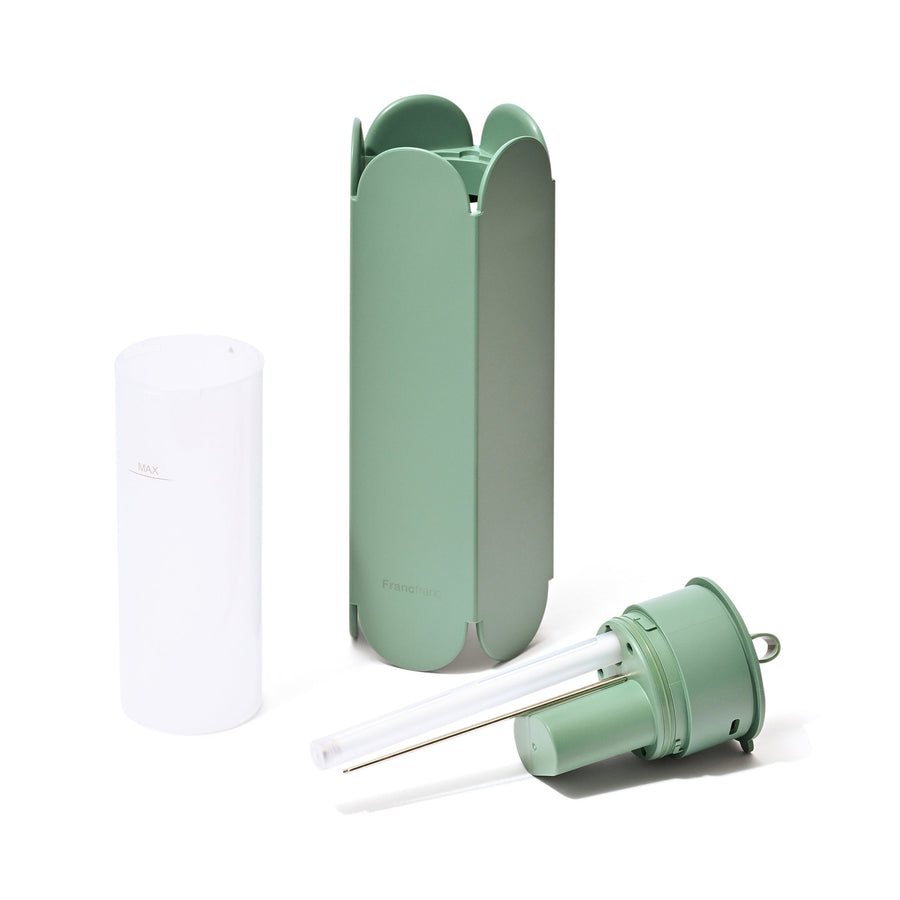 アーチ 充電式 超音波加湿器 グリーン