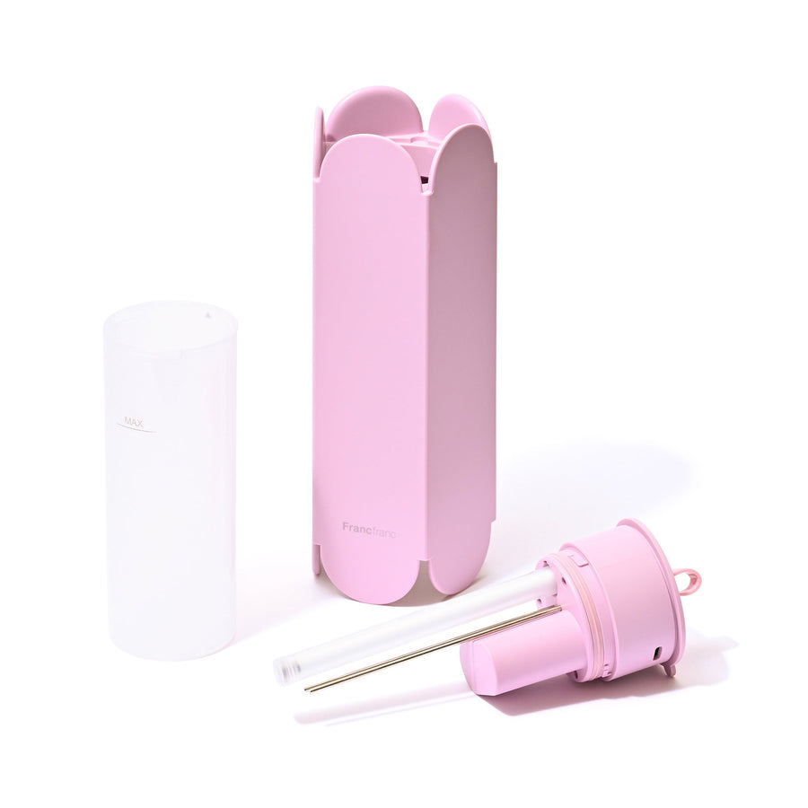 アーチ 充電式 超音波加湿器 パープル