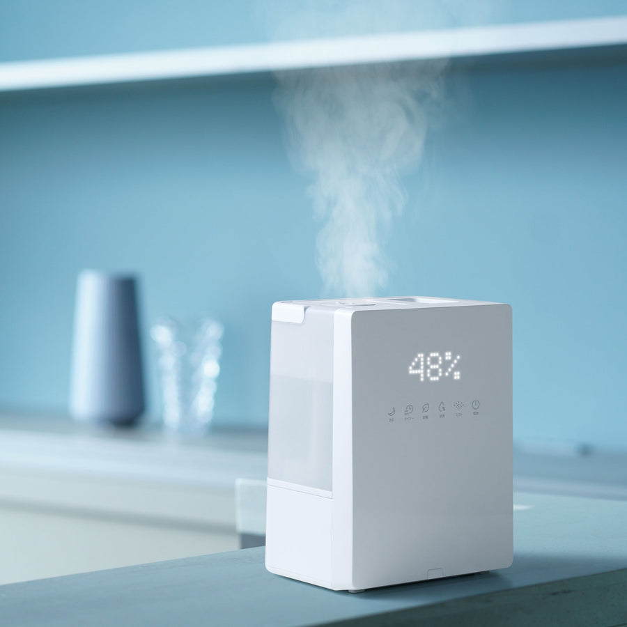 上部給水式ハイブリッド加湿器 スクエアミスト