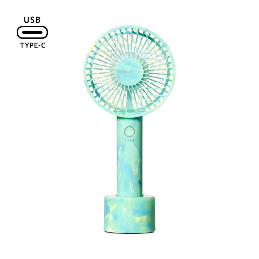 Fre Handy Fan Marble Green (Electric Fan)