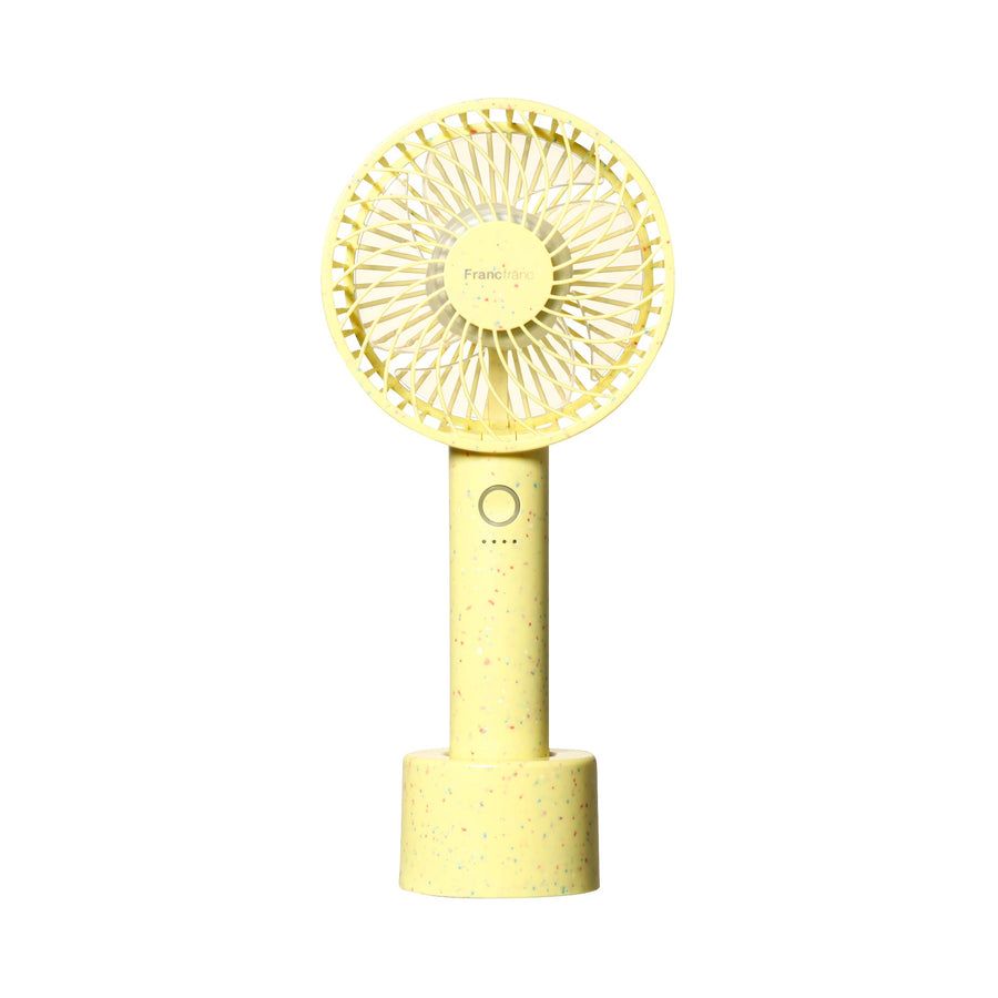 Fre Handy Fan Dot Yellow (Electric Fan)