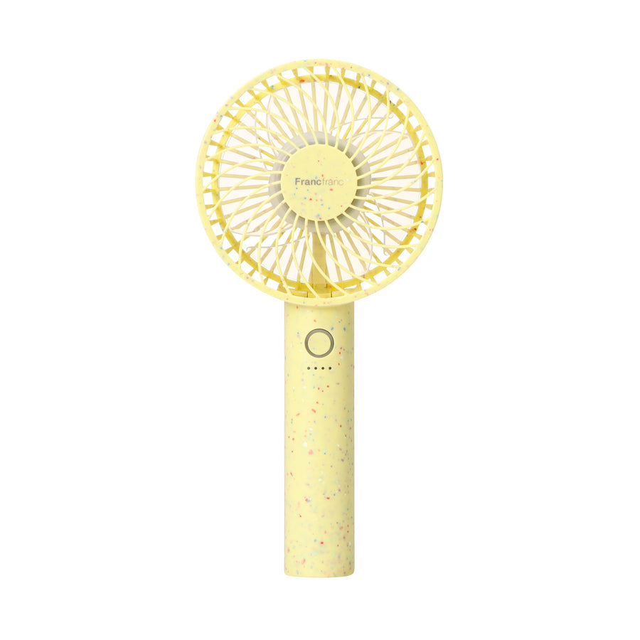 Fre Handy Fan Dot Yellow (Electric Fan)